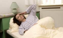 Hausstaub-Allergie unausgeschlafen